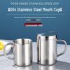 304 Stainless Steel Mug with Handle
