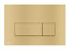 Unterputz-Druckknopf Gold-Matt für Installationssysteme, 5,5 mm Dicke