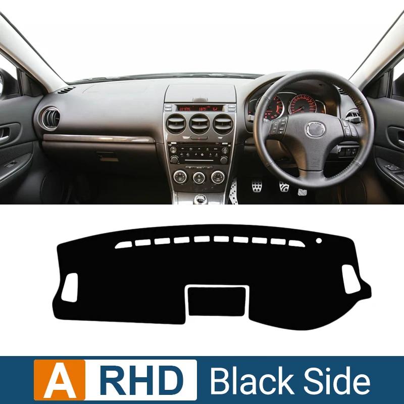 Car Dashboard Cover Avoid Light Pad Sun Shade Case Anti-UV Carpets Non-Slip Mats For Mazda 6 GG 2002 2003 2004 2005 2006 2007