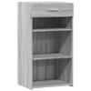 VidaXL Buffet sonoma gris 50x42,5x93 cm bois d'ingénierie, armoire, armoire latérale, armoire de rangement, armoire, 846332