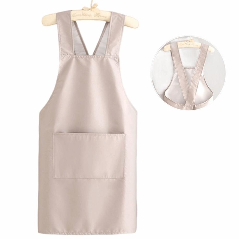 Waterproof Kitchen Cooking Apron Stain-proof Dishwashing Cleaning Apron  Baking