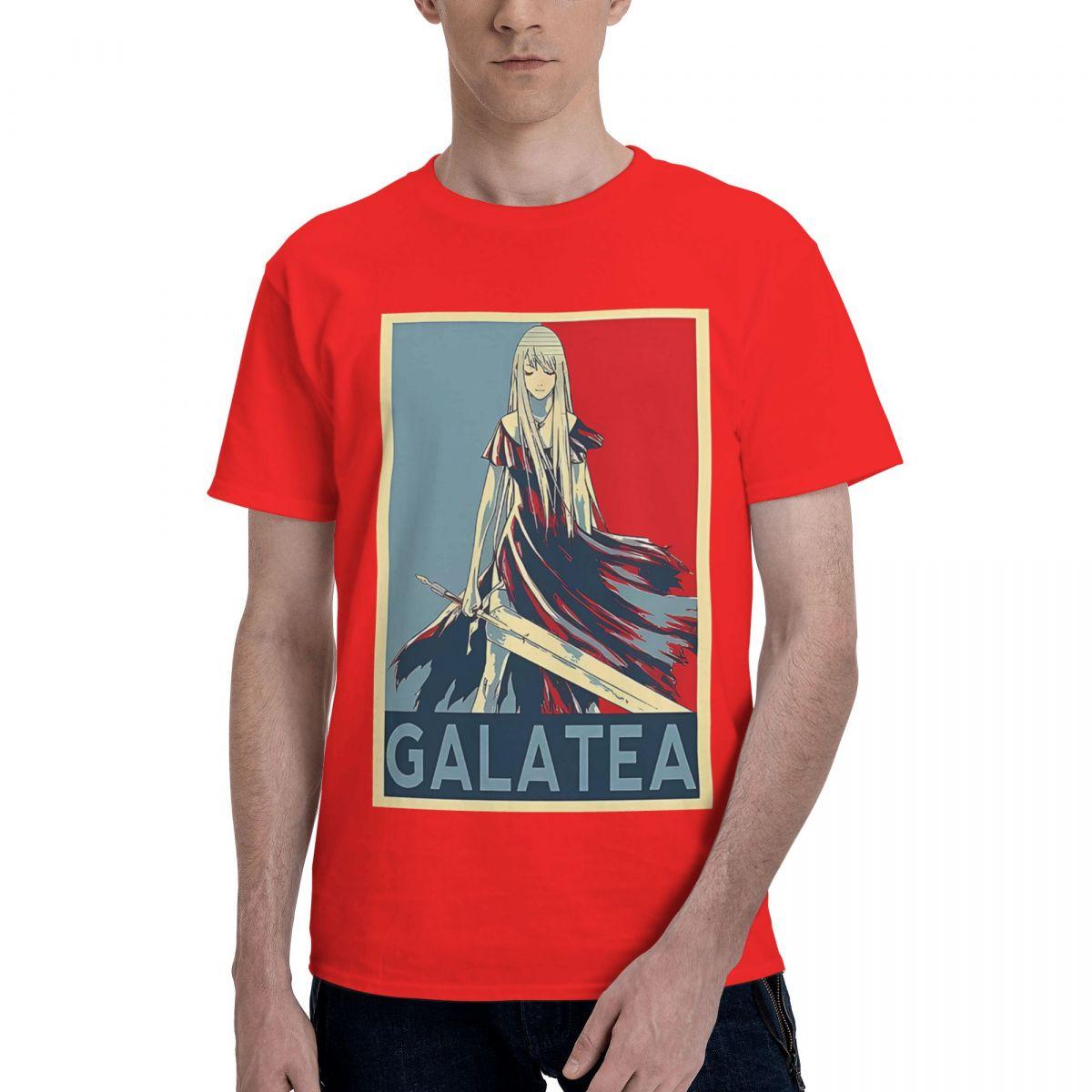 

Claymore Galatea 100% Хлопок Повседневная Дышащая Удобная Футболка Смешные Мужские Футболки Мужская Рубашка S