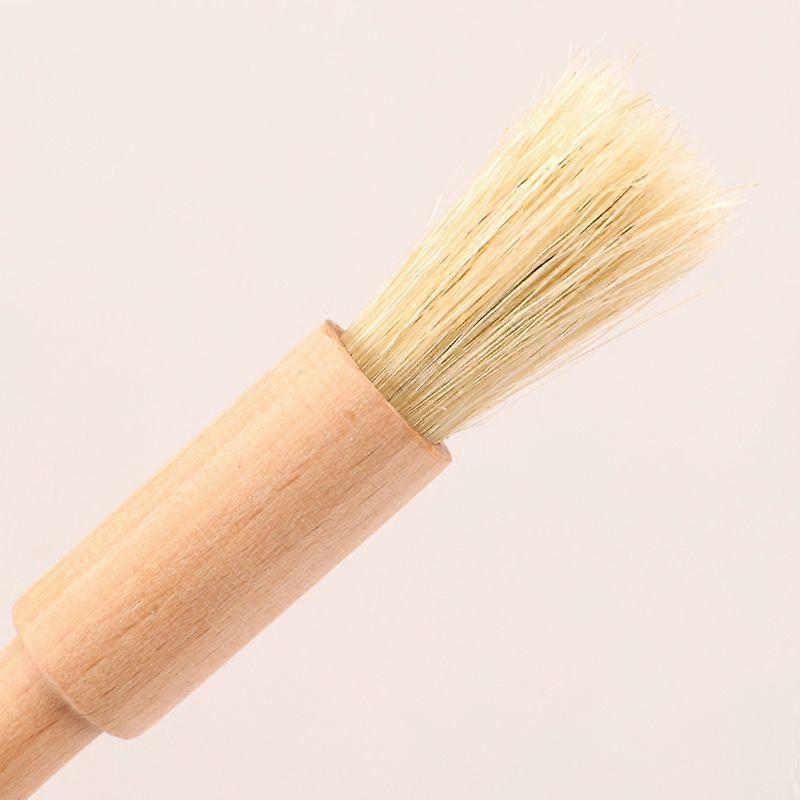 Dww-4pcs/Set Kitchen Oil Brushes Basting Brushes with Wooden Handle Grill Pastry Brush Baking Tools for Butter Honey Sauce for Kitchen Bakeware