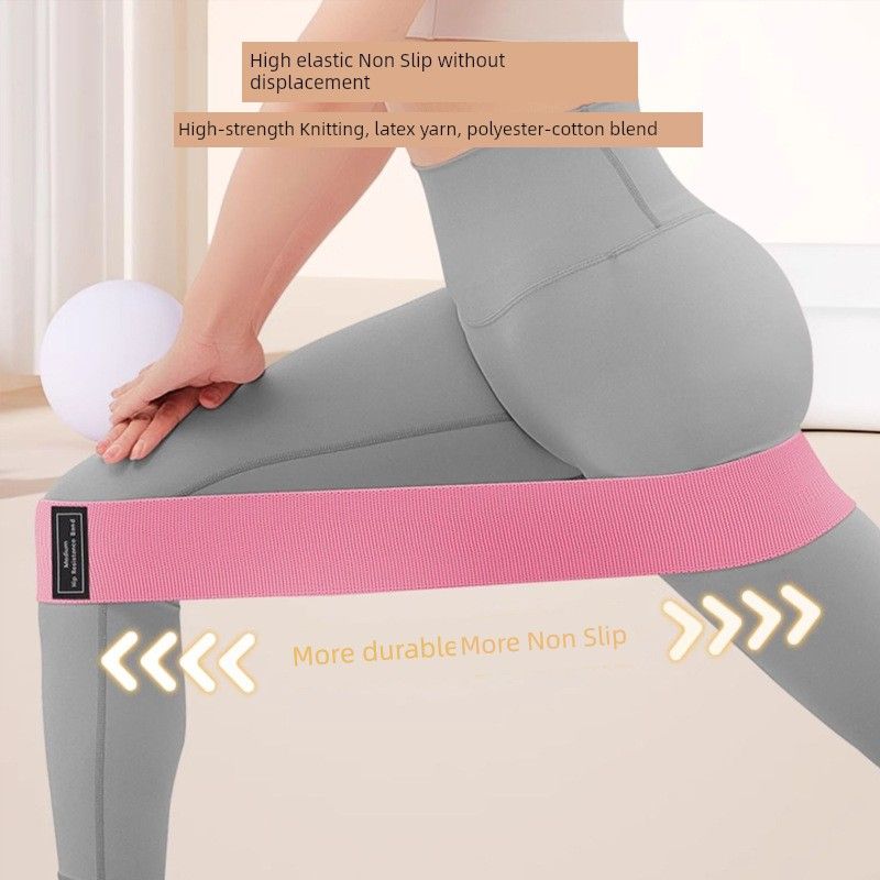 Peach Hip Exaggerates Hips Elastic Band Yoga Fitness Elastic Ring Beautiful Hip Shaping Hip Strength Stretch Resistance Training Band