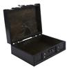 Vintage Jewelry Box Jewelry Ring Earrings Pendant Necklace Storage Box OrganizerGray #1