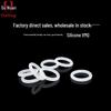 White Silicone O-Ring, Multiple Outer Diameters (31-50mm) with 2.4mm Thickness