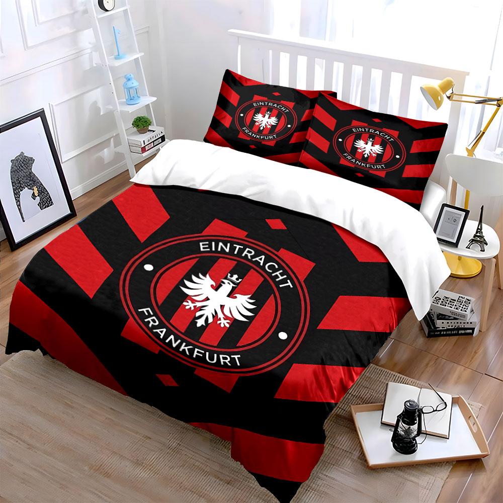 "Eintracht Frankfurt Bedding Set" Bedding Duvet Cover Set Duvet Cover Pillowcases (1 * Duvet Cover 2 * Pillowcases, Without Duvet Insert)