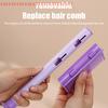 Professional Portable Styling Comb Hairdressing Brush Removable And Replaceable Comb Head Large Wave Hairdressing Comb Salon Use