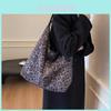 Leopard Print Tote Bag For Women With Magnetic Closure And Large Capacity For Daily Use