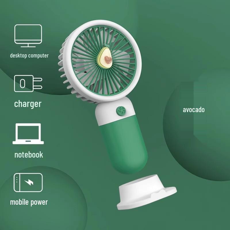 Portable USB Rechargeable Mini Fan - Personal Handheld & Desktop Electric Fan