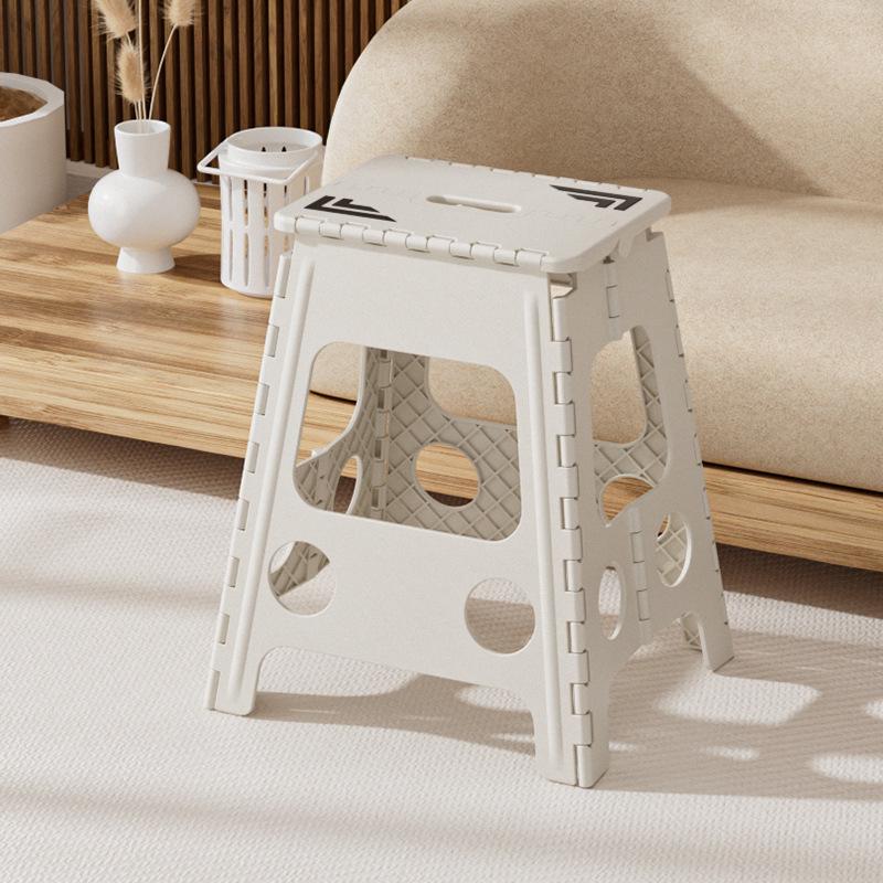 Qinkang Portable Folding Mini Stool for Adults & Kids - Outdoor Camping & Household Use