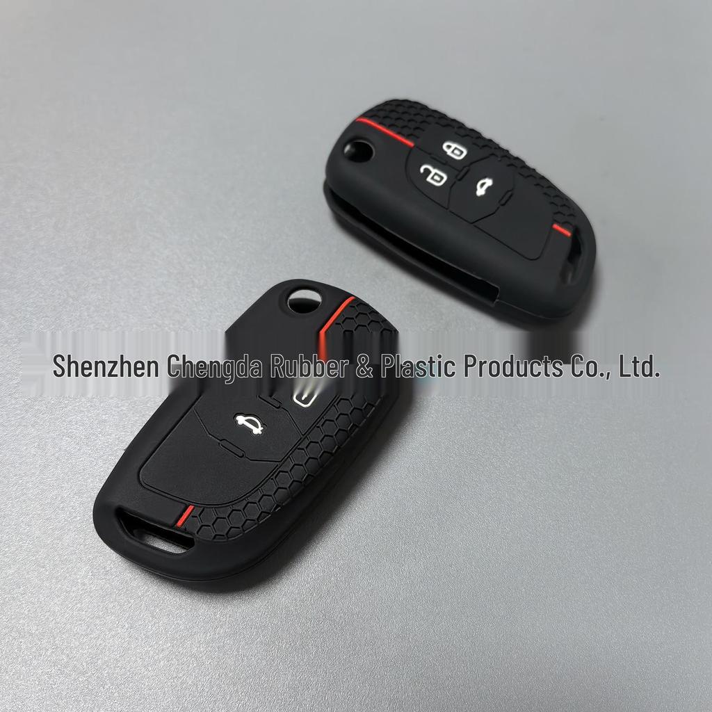 Chevrolet Equinox, Malibu, Klose, Sail 3 Silicone Honeycomb Key Fob Covers with Customization Options.