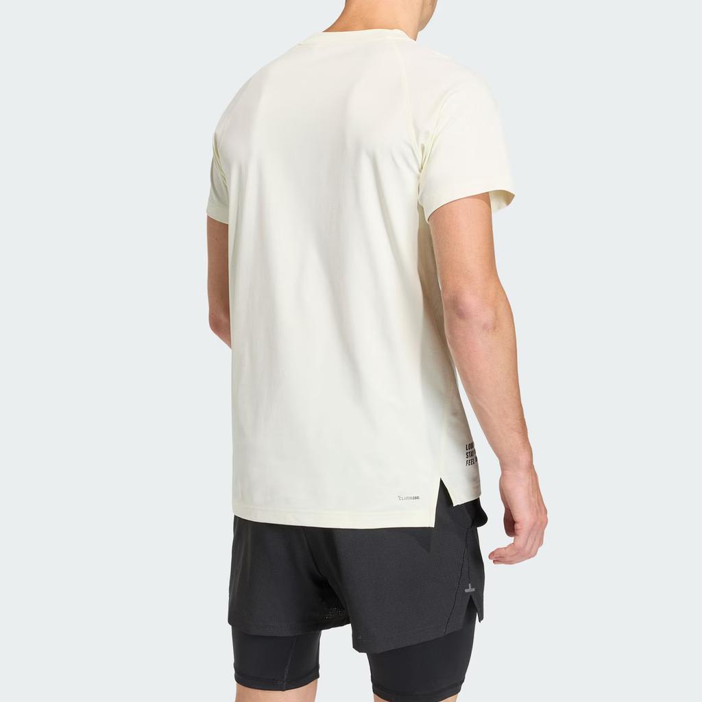 adidas Training Knitted Sports Short Sleeve Quick Dry T-Shirt Men Tops HZ9650