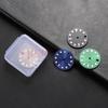 NH35 28.5mm Green Luminous Dial Mariner Watch Dial Suitable for NH35 NH36 4R36 Movement Watch Accessories Watch Repair Tools
