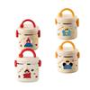 Sealed Thermos Bucket Large Capacity Thermal Lunch Container Cartoon Insulated Lunch Box  Picnic