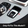 Carbon Fiber Sticker Car Console Gear Shift Electronic Handbrake Switch Frame Trim For BMW Z4 E89 2009-2016 Interior Accessories