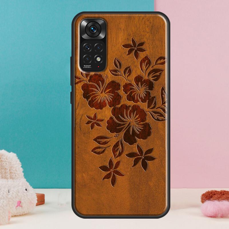 

Hibiscus Retro Hawaiian Flower Case For Xiaomi Redmi Note 12 11 10 9 8 Pro 9S 10S 11S 12S Redmi 12C 9A 9C 10A 10C Coque Redmi Note 9S