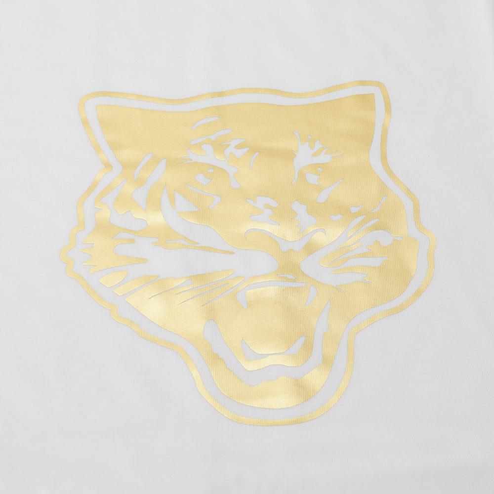 ONITSUKA TIGER Logo Print Casual Loose Short Sleeve T-Shirt Unisex Tops White 2183A460-103
