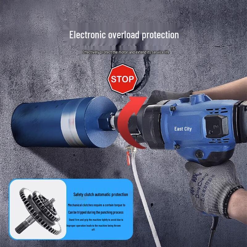 Dongcheng Portable Diamond Core Drill CN plug (adapter included)