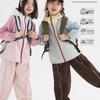 Children's Spring Sports Color Block Windbreaker for Boys & Girls - 818502