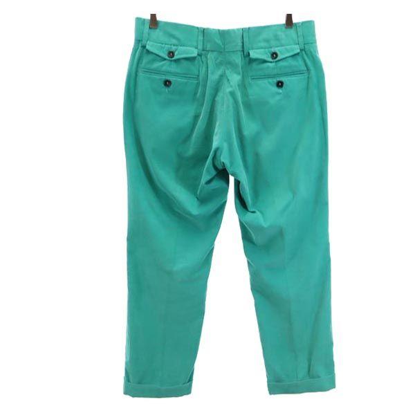 Gucci Roll Up Corduroy Pants Green System Men's Used