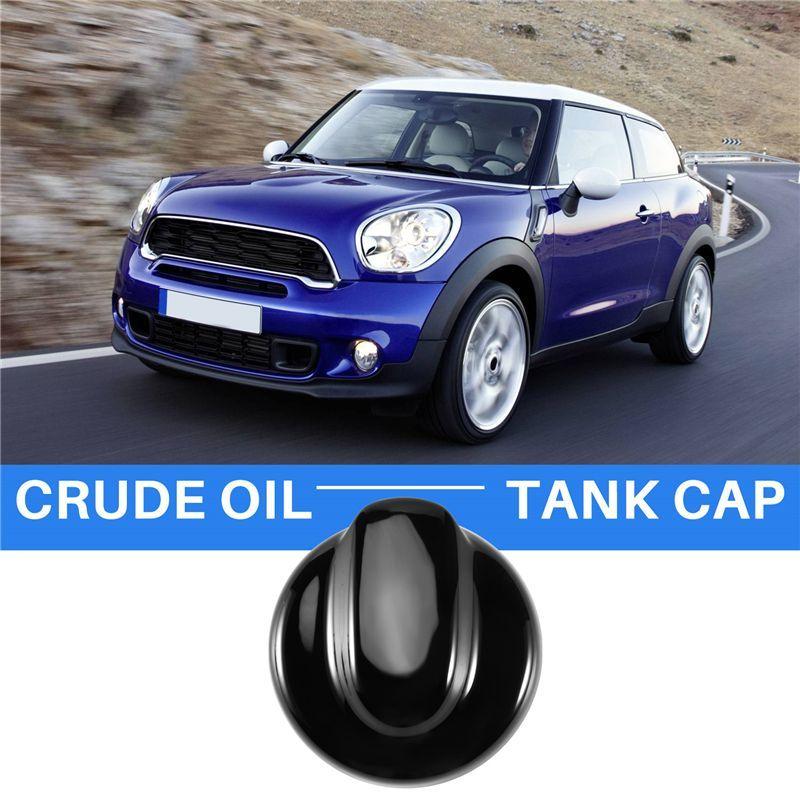 A57E-Black Fuel Tank Cap Cover For BMW For Mini Gen 2 R56 For Cooper S JCW 2006-2013 High Quality ABS Oil Tank Car Cover
