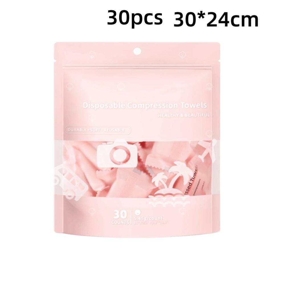 Portable Compressed Towels Soft Fabric Portable Towels New Disposable Face Towels  Camping