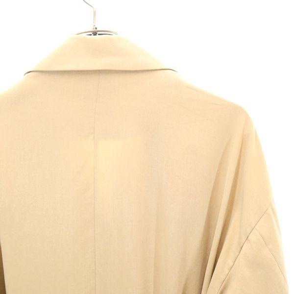 unused ROSE BUD trench coat M beige long with pocket Women Used