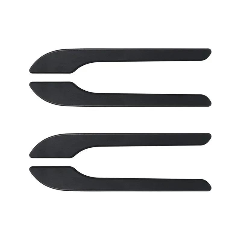 4pcs Door Handle Protective Cover for Tesla Model Y LAUNCH/3/3+ Highland 2025 ABS Car Door Handle Sticker Car Decor Accessories
