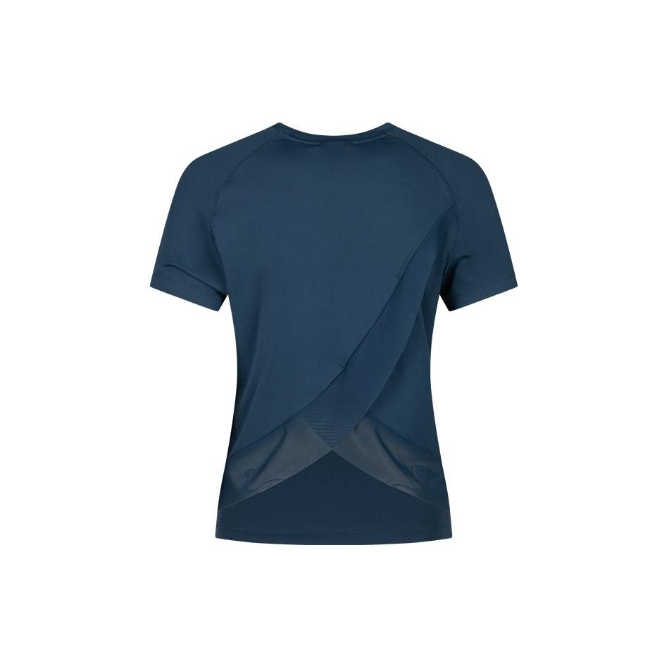 Asics Round Neck Breathable Casual Sports Short Sleeve Raglan T-Shirt Women Tops Dark-Blue 2032D041-400