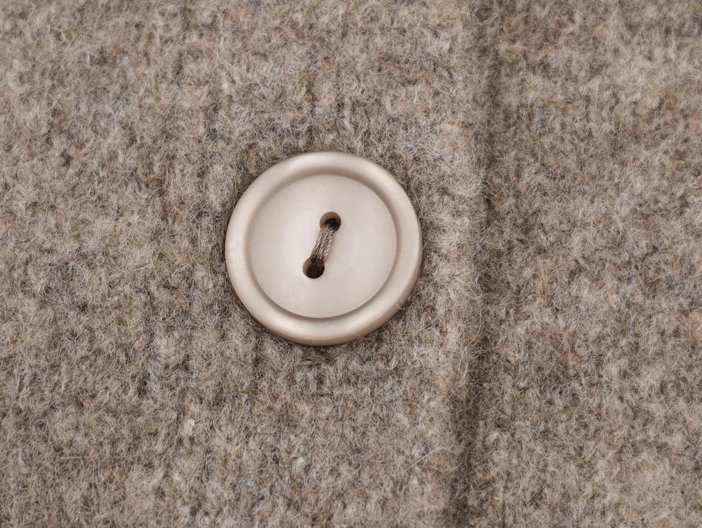 European Fashion Round Neck Button Knit Cardigan