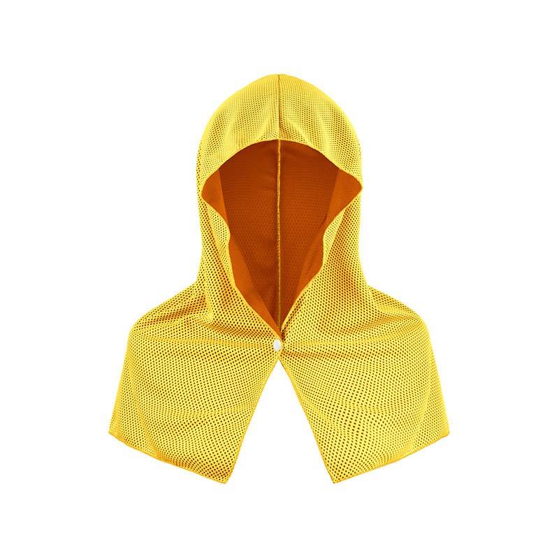 New UPF50+ Sun Protection U Shape Cooling Hooded Towel Quick Dry Breathable Ice Cold Neck Gaiter Headband For Outdoor Sports