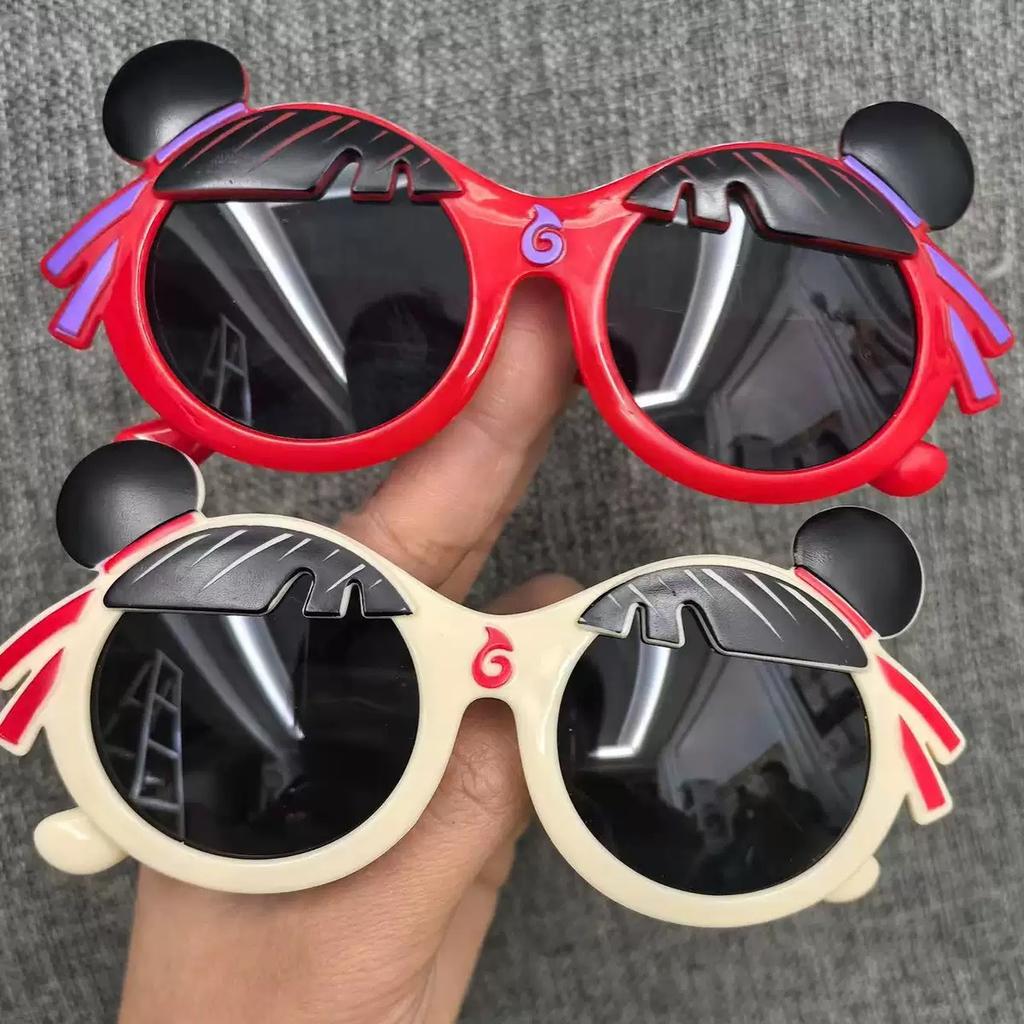 Cartoon Sunglasses Boys And Girls Take Pictures Sunshade Sunglasses Trend Nezha Glasses Advanced Sense Children'S Sun Protection