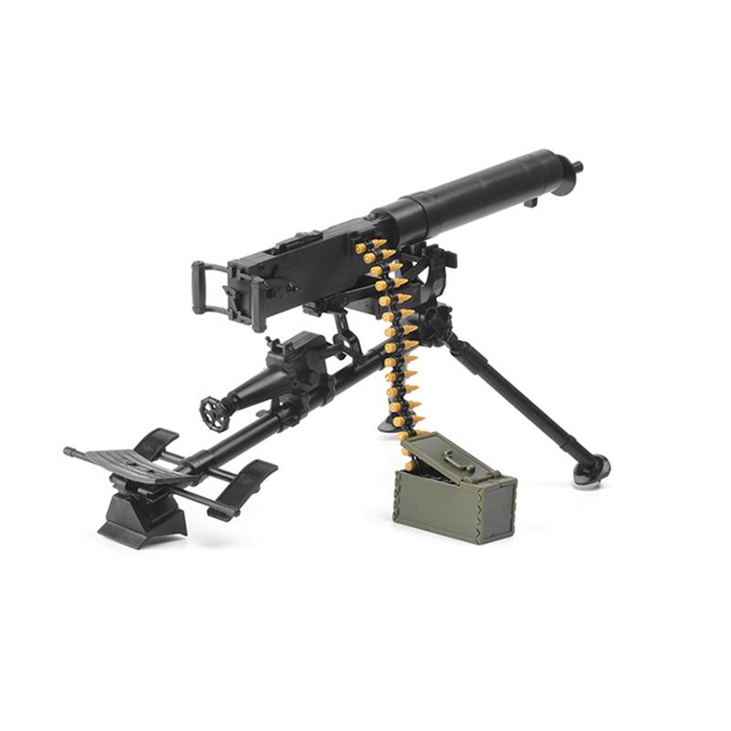 1/6 Scale WWII MG08 Maxim Heavy Machine Gun M2 M134 Minigun M16 M14 M82A1 Military Weapons Model Soldier SWAT Action FigureToy