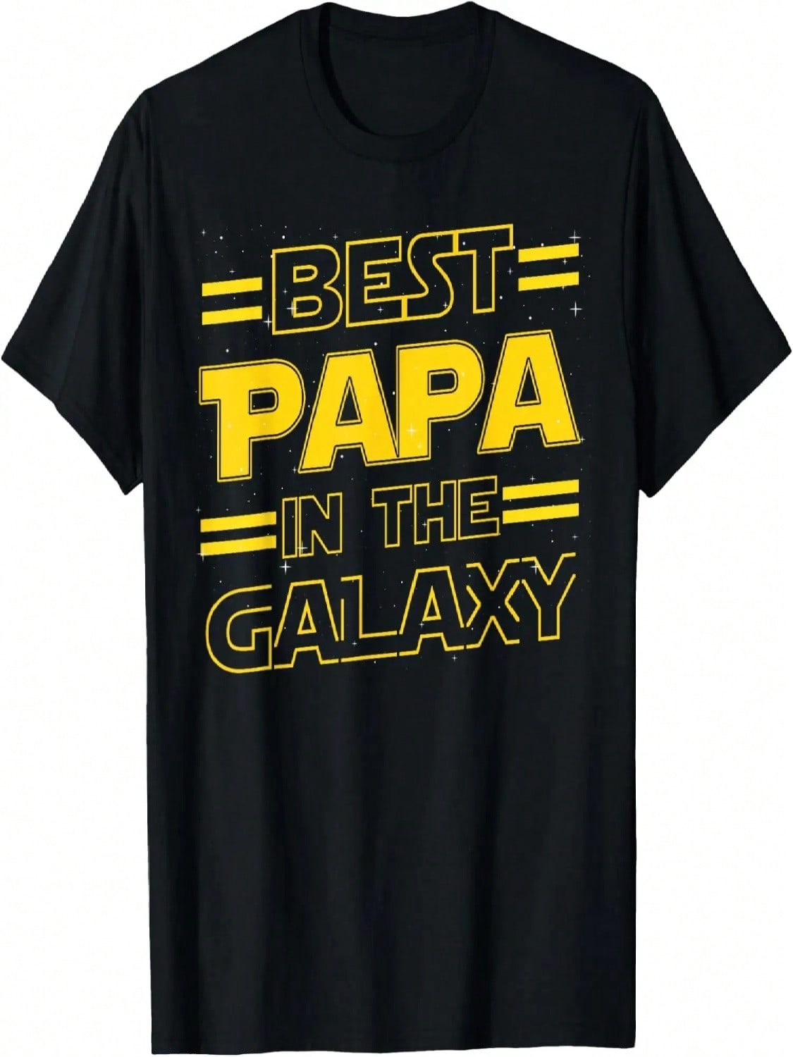 Best Papa In The Galaxy Funny Fathers Day Gift For Men T-Shirt S разноцветный