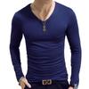 Men's Autumn Long Sleeve Slim Fit Crew Neck Quick Dry T-Shirt