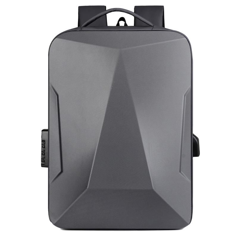 Men's Large Capacity Hard Shell Business & Student Laptop Backpack