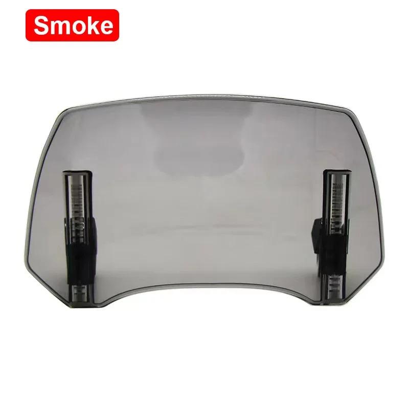 Universal Motorcycle Windshield Extension Adjustable SpoilerDeflector Fit For BMW F900R F900XR F650GS F700GS F800GS F650CS F800R