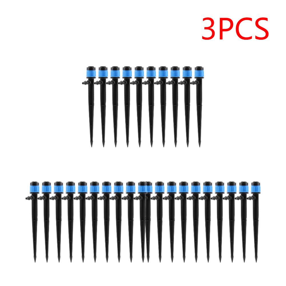 10-40PCS 360° Rotation Sprinkler Watering Dripper Garden Farming Flower Lawn Irrigation Nozzle Locked Connect 1/4 Hose