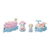 Set Parc de Distracții Sylvanian Families - BarcăDelfin CO-80 ST Certificat Mark 3 ani în sus Jucărie Casă de Păpuși EPOCH