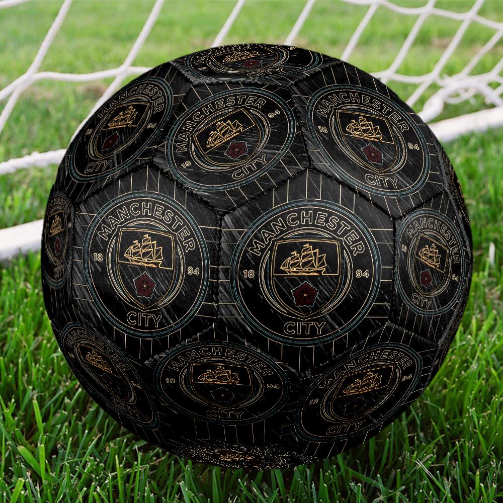 1pc Manchester City Water Sports Size 5 Soccer Ball PVC Football Sports Matches Training Outdoor Games Beach Elastic Balls 070118