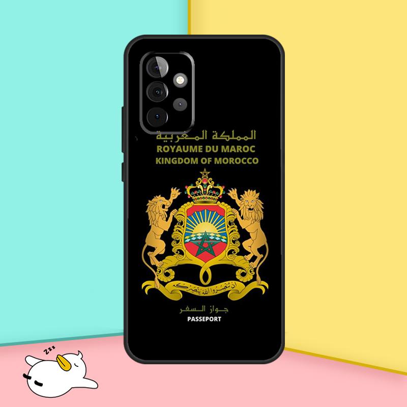 Morocco Flag Case For Samsung Galaxy A55 A35 A25 A15 A51 A71 A12 A32 A52 A13 A33 A53 A14 A34 A54 Cover