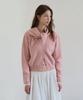 Hane [Courtchief Set] Essential Round Cardigan_Rosie Pink
