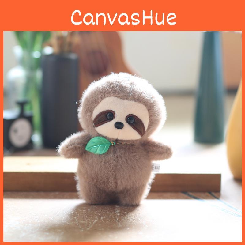 Monkey Animal Panda Soft Short Plush Keychain Stuffed Toy With Cotton Pp