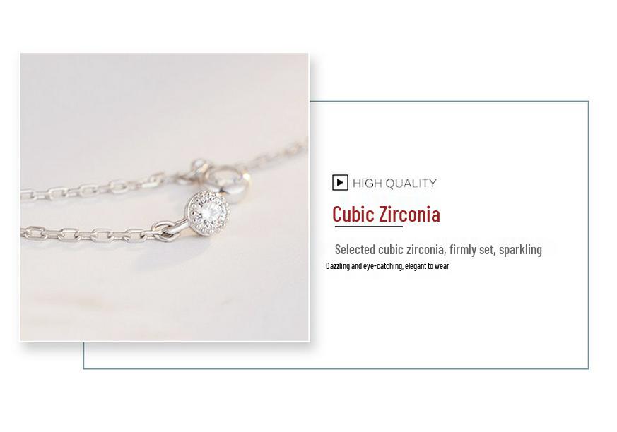Japanese Korean Fashion Women's Anklet - High-End Simple Forest Style Cute Leg Chain