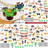 Wild Animals Ocean Insect Farm Dinosaur Set Simulation Small Animal Model Children's Early Education Toy Characters)