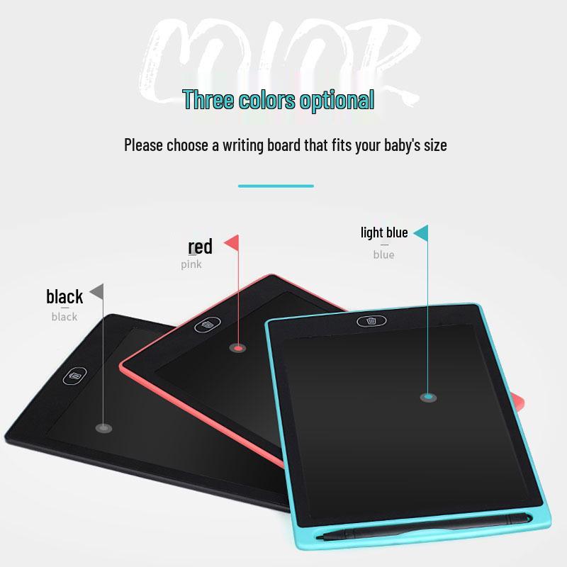 8.5"-12" Color LCD Writing Board for Kids and Students