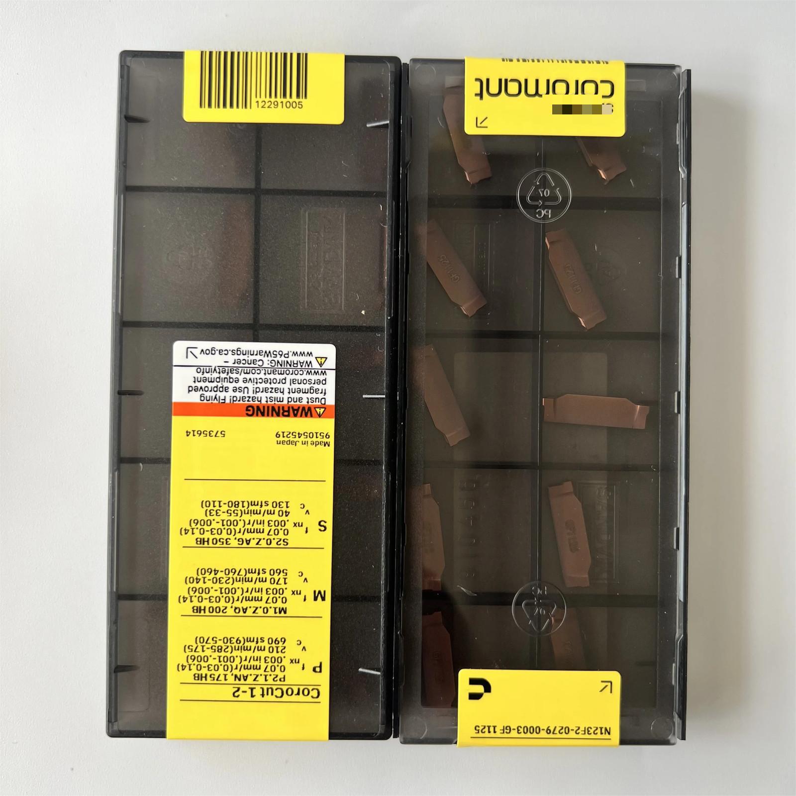 

N123F2-0279-0003-GF 1125 / Industrial indexable Carbide Inserts 10 Pcs