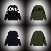 Autumn-Winter Unisex Jacquard Casual Sweater - Loose Fit, Stylish Round Neck with Letter Design