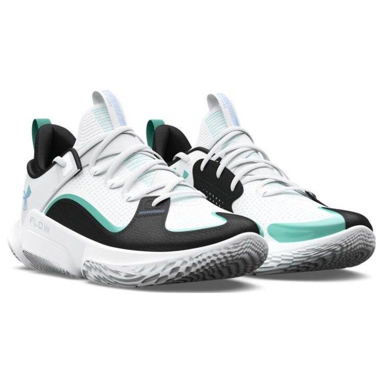 Under Armour Flow FUTR X 3 Start Of Season Pack Unisex Sneakers White Black Neo-Turquoise 3026834-100